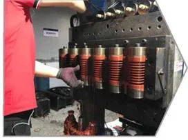 उत्पाद की गुणवत्ता और दक्षता में काफी सुधार के लिए सर्वो हैप क्लैंपिंग मशीन 13