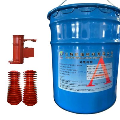 50Mpa फ्लेक्सुरल ताकत वैक्यूम इपॉक्सी राल कास्टिंग के लिए और लौ retardant गुण